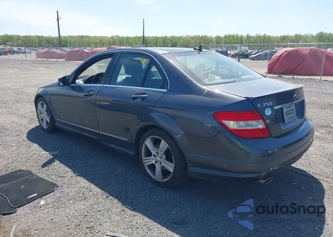 2011 Mercedes-Benz C 350 Sport из США, поврежденный, VIN WDDGF5GB9BR145754